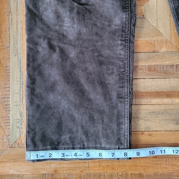 Plongé Straight Leg Suede Pants, size 7/8 - Picture 7 of 7